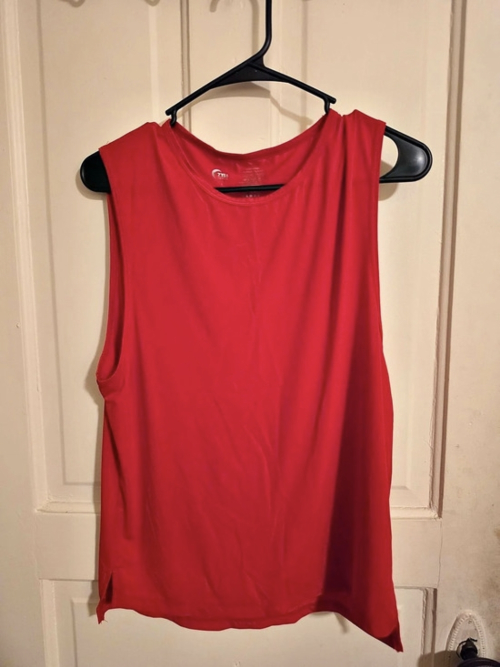 Zyia Active Red Athletic Tank Top Size Large Like New